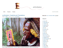 Tablet Screenshot of annekata.com